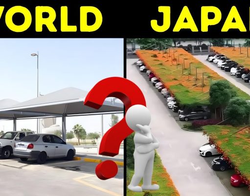 Parking Lot Revolution (2) – Japan installs floating Gardens in Parking Lots | Only in Japan